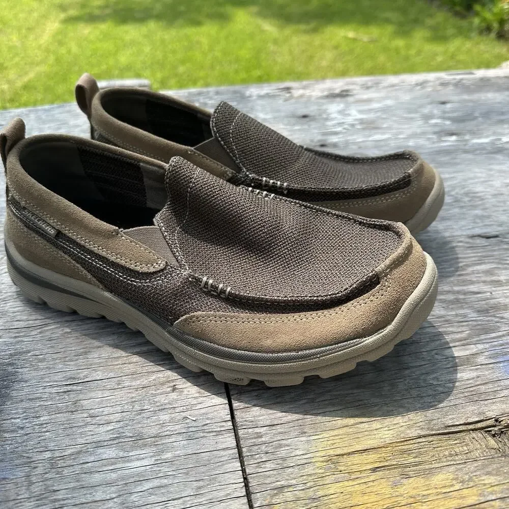 Sketchers Casual Shoes Relaxed Fit: Superior - Milford Men's Size 7.5 VGC 204
